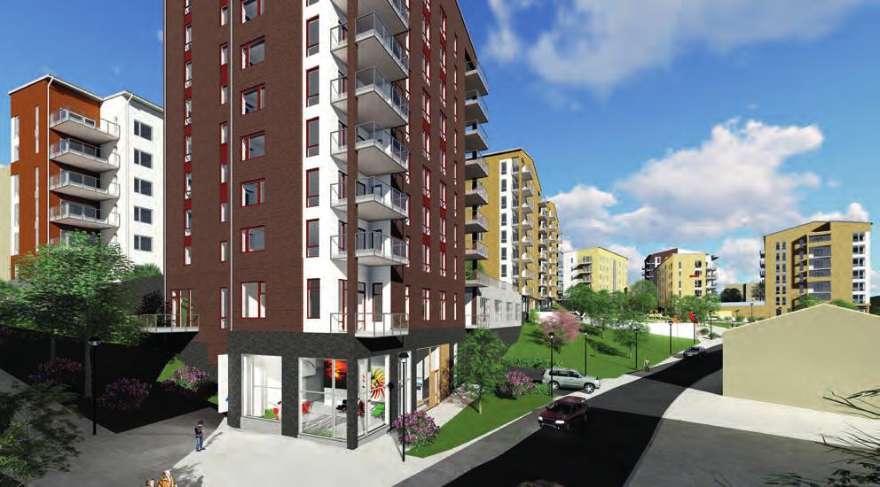 Nya bostäder i attraktiva lägen Projekt Körveln 3 Grönpepparn 1 Genom djupgående partnerskap med de bästa leverantörerna ökar Lundbergs möjlighet att skapa framgång.
