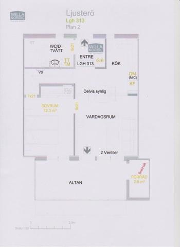 Föreningen som består av fyra hus med totalt 30 bostadsrätter har en stor sjötomt med