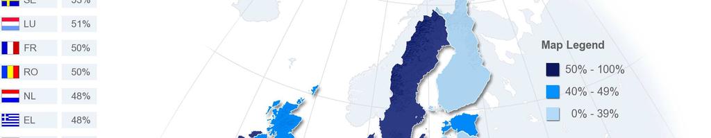 A) Skillnader mellan medlemsstaterna Liksom framgår av tabellen nedanför prioriterar EU-medborgarna de föreslagna åtgärderna i