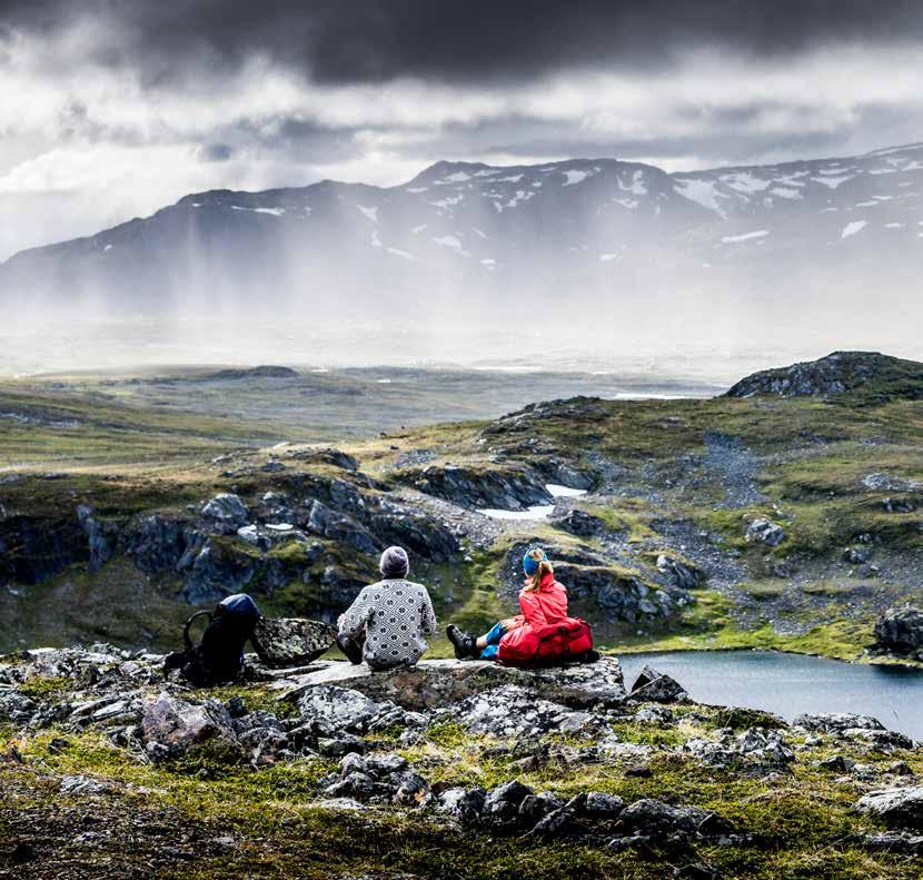 Turförslag ABISKO TILL NIKKALUOKTA Turen startar vid STF Abisko Fjällstation och genom Kungsledens norra entré, den s.k. Skapelsen.