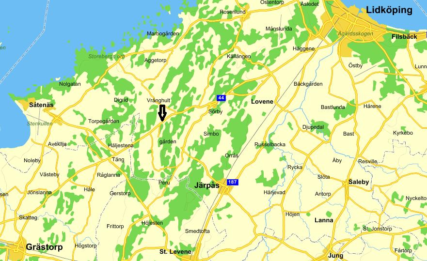 7. Resultat 7.1 Resultat mätplats 1, väg 44 Väg 44, 17 km SO Lidköping SWEREF99: 6478296, 376606 Skyltad hastighet: 70 km/tim Vecka Tidpunkt Va (medelhastighet) 42 2016-10-19 kl 00.