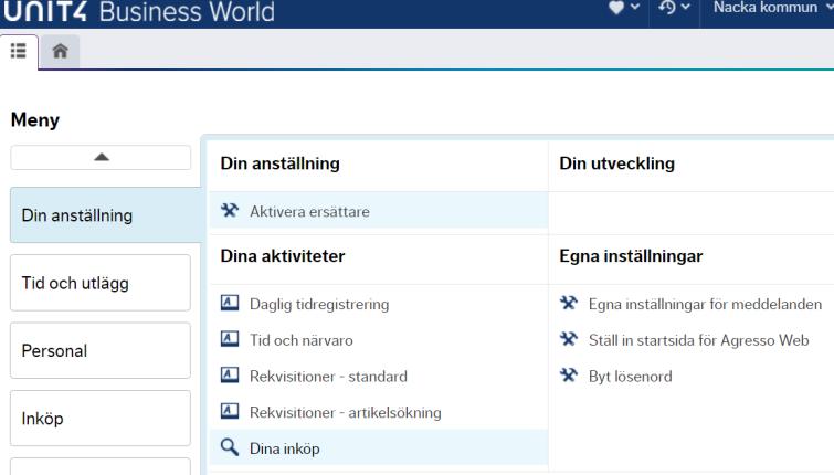 4 (5) 2.3 Uppdatera lösenordet Uppdatering/förändring av lösenord i appen hanteras via datorn i Business World webb. Observera att detta lösenord endast används för apparna.