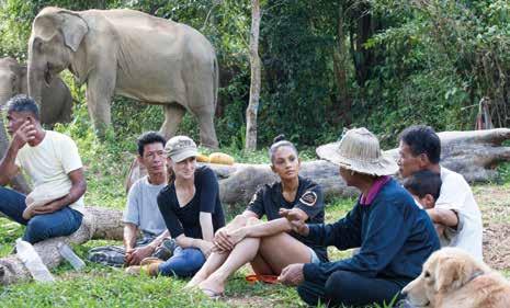 Boon Lott föddes för tidigt och Katherine tog hand om honom när hon jobbade som volontär på ett thailändskt elefantsjukhus.