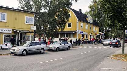 Gamla Bålsta Centrum Den norra delen av Stockholmsvägen var tidigare tätortens centrum.