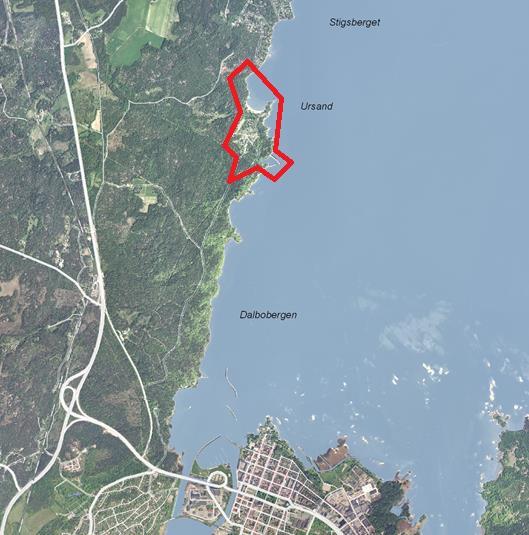 Areal Planområdets areal är ca 430 000 m², varav ca 130 000 m² är vattenområde.