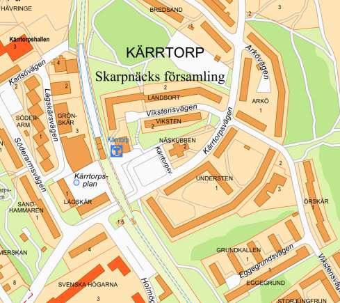 Markanvisningsområde Föreslaget område inrymmer även en del av befintlig mindre bussterminal som enligt en parkeringsutredning (maj 2011) bedöms kunna minskas något i bredd men ändå bibehålla sin