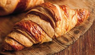 Croissantwiener 85 g Ingredienser: Deg: Vetemjöl, vatten, smör, russin (15 %), socker, jäst, ägg, veteprotein, salt,