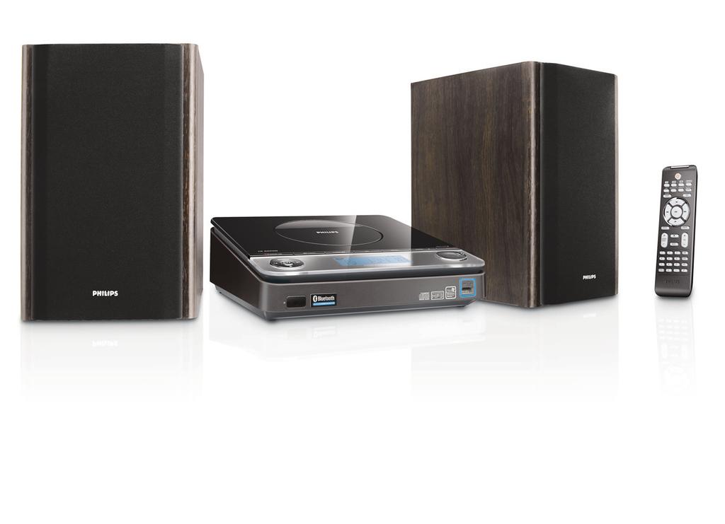 Bluetooth Wireless Micro System BTM177 Register your product and get support at www.philips.
