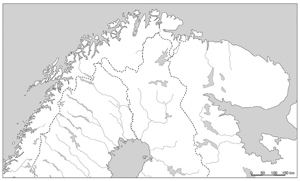 Samar 1. Samar búa í fjórum löndum. Merktu þau inn á kortið. 2. Hvar búa flestir Samar?