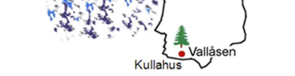 Dessutom mäts torrdeposition med strängprovtagare. I Vallåsen har mätningar utförts sedan 1997, men på grund av förestående avverkning har en ny närliggande yta, Kullahus, startats.