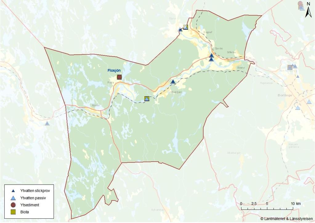 Gagnef Inga ämnesgrupper förutom tungmetaller påträffas i mer än vartannat prov* Bromerade flamskyddsmedel PCBer Dioxiner & furaner Inga ämnesgrupper förutom tungmetaller påträffas i mer än vartannat