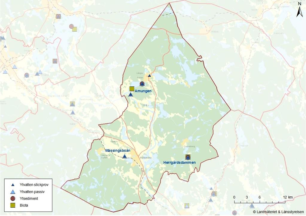 Hedemora Inga ämnesgrupper förutom tungmetaller påträffas i mer än vartannat prov* PCBer Bromerade flamskyddsmedel Perfluorerade ämnen Dioxiner & furaner Tennorganiska föreningar PAHer Dioxiner &