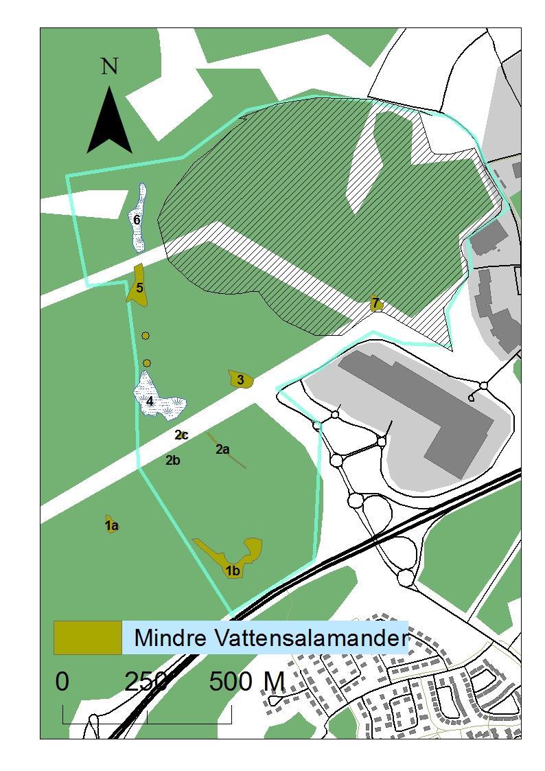 Förekomst av vatten Figur 11 Karta över det