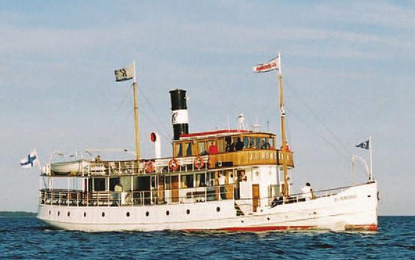 Åboland och Åland! Ändå var det här mer blygsamma trafikområden utan de stora volymer man finner i Åbolands och Ålands skärgårdar.