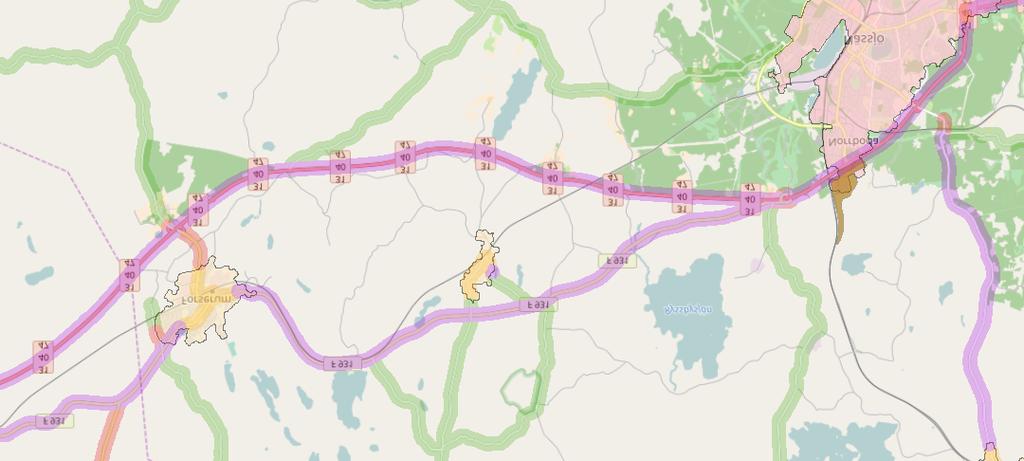 Forserum-Nässjö Jönköping-Tenhult-Forserum-Nässjö Solberga 31 31 Forserum Äng 31 31 31 31 31 31 31 47 31 Nässjö 0 1,25 2,5 5 Km OpenStreetMap (and contributors, CC-BY-SA Sträckan har identifierats