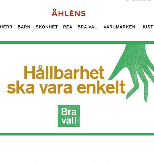 NKI 2016 Succé för Åhléns digitala varuhus I januari 2016 lanserades Åhléns digitala varuhus. Innan året var slut hade förväntningarna överträffats vad gäller försäljningen.