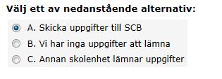 se/komvux Om ni inte har några uppgifter att lämna för den här perioden, fyll i detta efter inloggning. Gör så här Använder ni ett IT-system, t.ex.