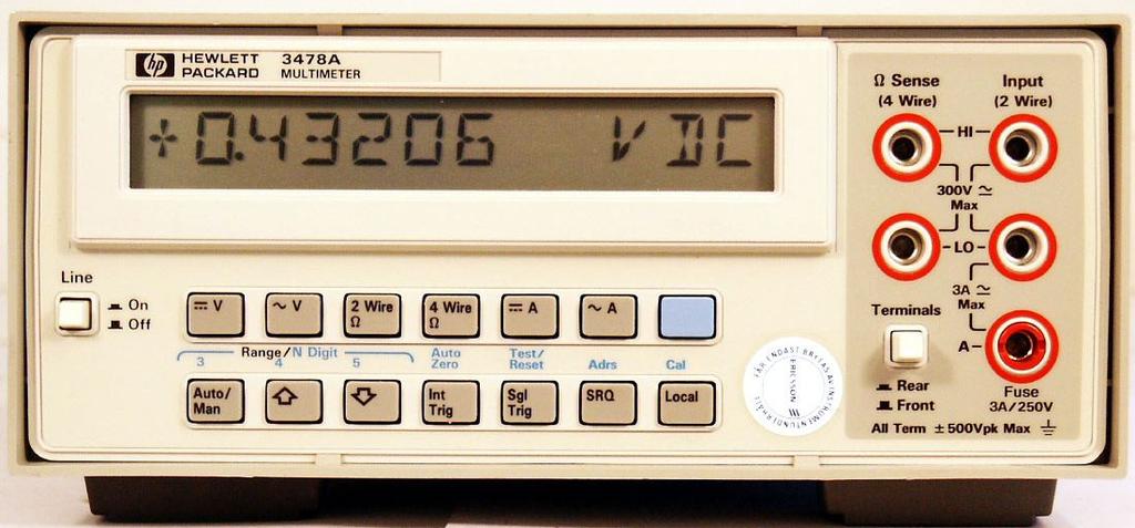 Mätupplösning, konventionell DVM 3½ - 5½ digit DVM HP3478 Dual Slope omvandling Skallängd 3000 300000 enheter, motsvarar 12 19 bitar Längre skallängd ger högre upplösning Kortare mättid ger lägre