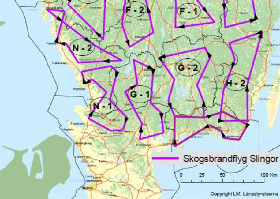 Info Skogsbrandflyg Skogsbrandbevakning är upphandlat och klart för säsongen 2017, förlängning av tidigare års avtal Skogsbrandbevakning sker i huvudsak som tidigare år.