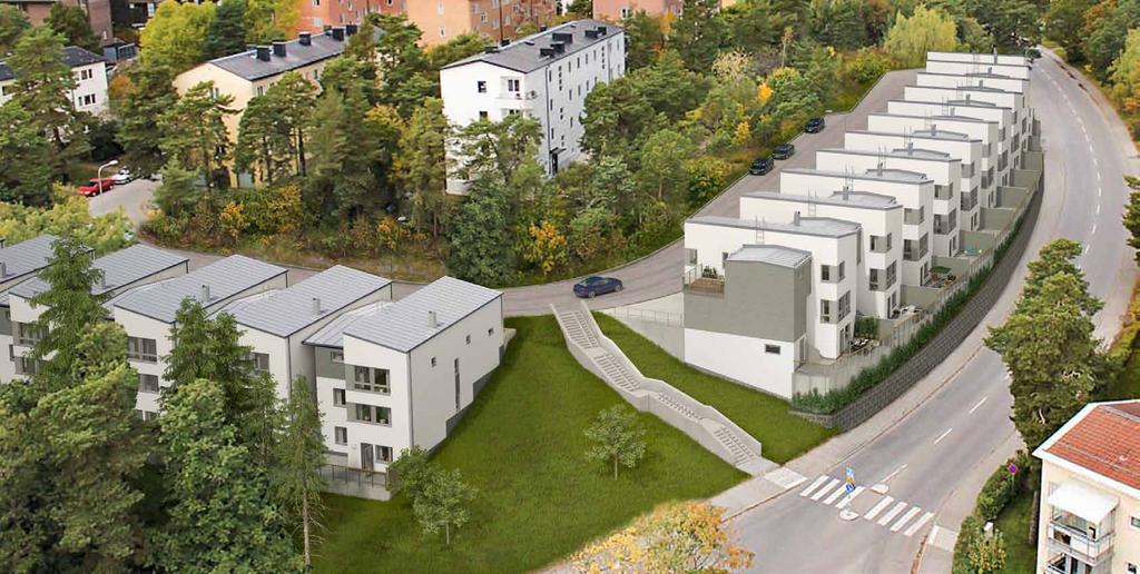 VITA STADEN bostadsdröm nära stad och natur MODERNT och lättskött Hammarbyhöjden är en perfekt stadsdel för dig som vill bo i hus utan att göra avkall på ett bekvämt avstånd till city.