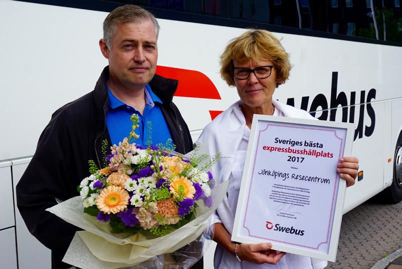 Hur arbetar ni med att utveckla Jönköpings Resecentrum? Sedan några år tillbaka förvaltar vi på kommunen bussterminalen, och vi försöker hela tiden utveckla trivseln, servicen och tryggheten.