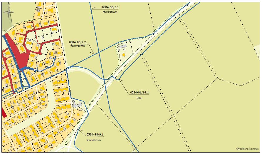 10 (15) Klosterledsgatan och beräknas bli 55 dba, vilket inte är ett överskridande av gällande riktvärde för ekvivalent ljudnivå.