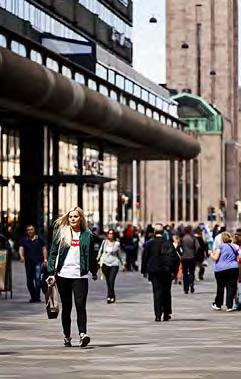 Hopningsfördelar i en allt tätare stad Helsingfors centrum är Finlands viktigaste kommersiella koncent ration. Den är en historiskt mångsidig och skiktad miljö med utmärkt tillgänglighet.
