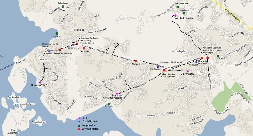 Barnkonsekvensanalys Denna barnkonsekvensanalys är en del i den förstudie för väg 155, delen Lilla Varholmen och Gossbydal som Trafikverket upprättar under 2011.