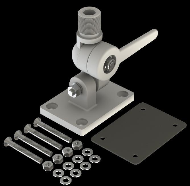 screws Mounting place: On deck or wall Materials: Chrome plated solid brass stainless