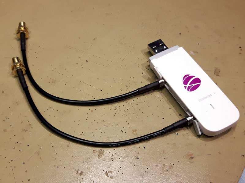 2. Yttre antenn Att komplettera ditt USB modem eller 3G/4G router med en yttre antenn är antagligen första steget.