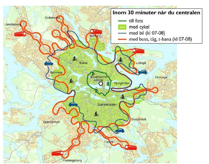 1.2 Problembeskrivning En pendlingscyklist förflyttar sig i genomsnitt nio kilometer enkel resa mellan hem och arbetsplats.