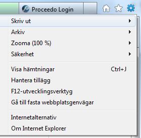 Om Java inte är installerat kontaktar man sin IT-support. 2.