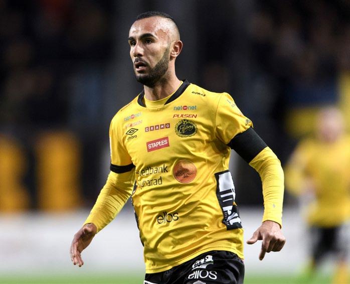 MATCHENS SPELARPROFIL #11 ISSAM JEBALI Elfsborgs tunisiske bollmagiker blev omedelbart en stor publikfavorit när han anlände från IFK Värnamo under sommaren 2016.