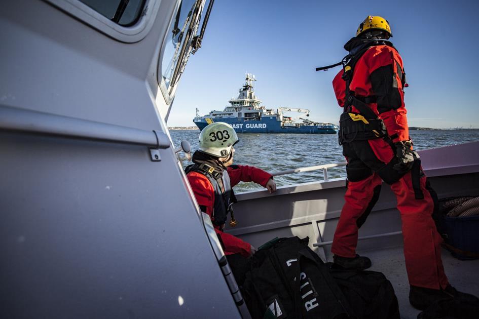 Utöver nationella sjöräddningsoperationer har Kustbevakningen även under 2016 medverkat i internationella Frontex-insatser i Medelhavet där sammanlagt 57 sjöräddningsinsatser har genomförts med
