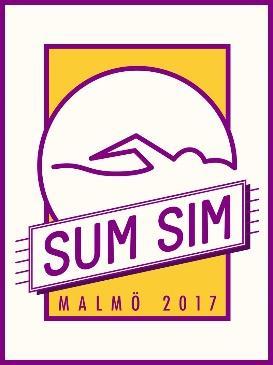 Svenska Simförbundet och Malmö Kappsimningsklubb inbjuder till Sum-Sim 12 16 juli 2017 i Malmö Tävlingsplats: Lindängsbadet (50m), Malmö Invigning: Onsdag den 12 juli kl. 17.