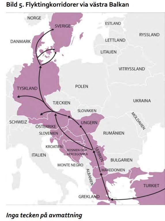 Flyktingfrågan ur ett logistikperspektiv Varför ökar strömmen Sedan 2011: -Behov/efterfrågan