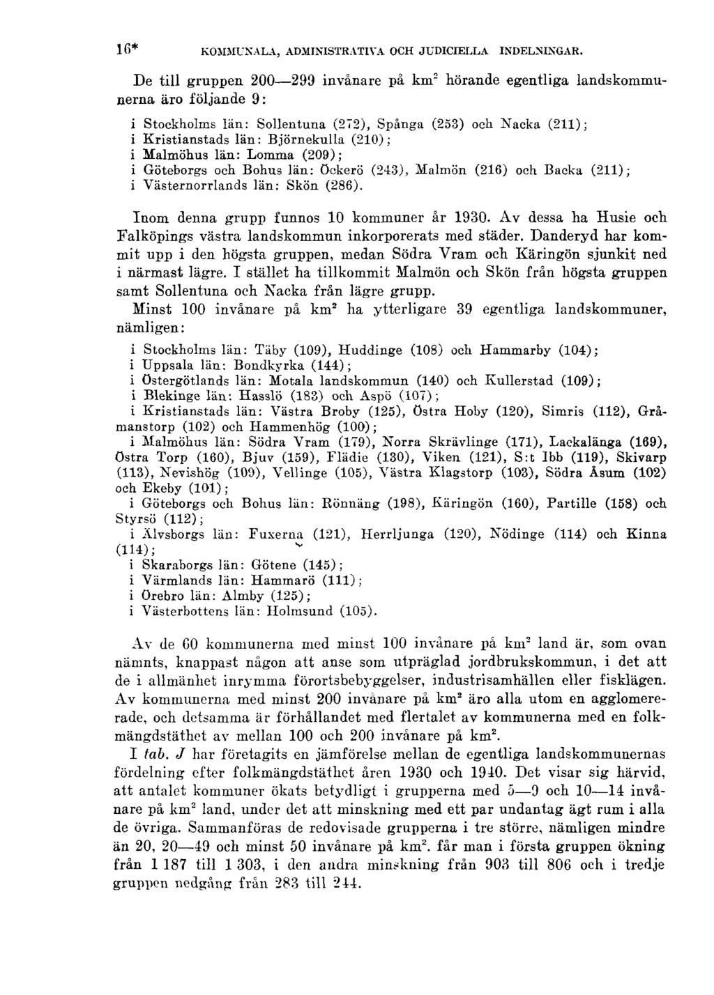 16* KOMMUNALA, ADMINISTRATIVA OCH JUDICIELLA INDELNINGAR.