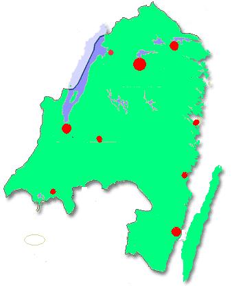 Hjärtsjukvård i Sydöstra sjukvårdsregionen Vid alla sjukvårdsregionens sjukhus finns akut hjärtinfarktvård och uppföljning efter hjärtinfarkt.