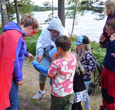 och veteranerna som har varit med sedan de första familjelägren hölls i Uskavi.