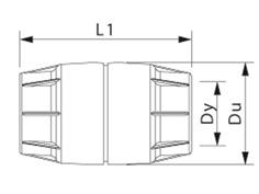 Art namn Dy Du L1 Grå, PP 0660860 8210865 mos 32/32 32 46 90 0660861