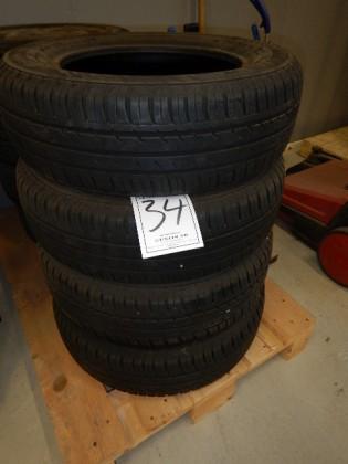 4st däck Continental 195/65R15 1931-034