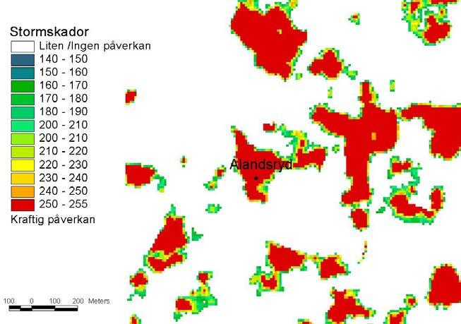 1 Syfte Syftet med detta projekt är att, med det unika underlag som finns om stormeffekter på markvattenkemi inom Miljöövervakningsytorna inom Krondroppsnätet, studera: Omfattningen på