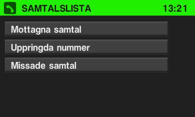 Peka en eller flera gånger på Ta bort för att ta bort en felaktig post. Listan med de namn som börjar på de inmatade första bokstäverna visas. Peka på OK.