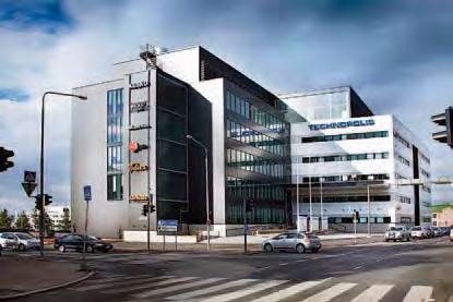svenska Boverkets Byggregler (BBR). I Hagaporten 3 har bland annat teknikkonsulten ÅF sitt nya huvudkontor.