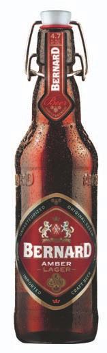 TJECKIEN Bernard Bryggeriet Bernard i Tjeckien gör kvalitativa, opastöriserade och mycket prisbelönta öl.