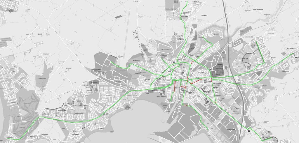 Femårsplan Detta är en långsiktig plan och vissa av de föreslagna åtgärderna kommer att dröja. En förutsättning för att kunna genomföra hela eller delar av cykelplanen är att det finns resurser.