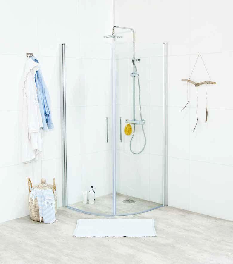NORO Fix Trend R Avskalade och estetiska duschar för finsmakaren.
