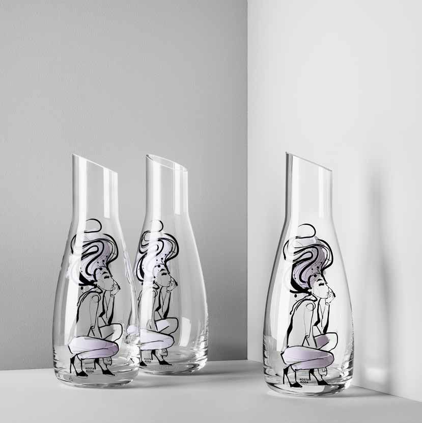 ALL ABOUT YOU NEW Design Sara Woodrow 2017 Serve in style! Even pure water feels a little more luxurious when elegantly presented in a carafe.