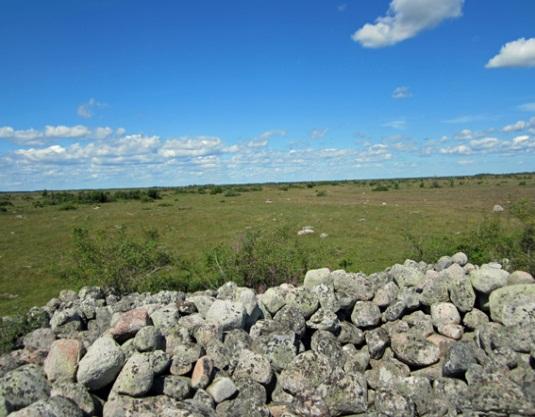 Vanligtvis förflyttades stenen ett par mil och härrör då från den småländska berggrunden. Stenarna användes ofta till gravrösena.