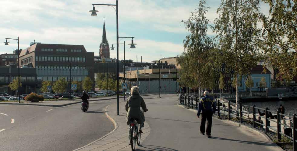 Programmet är indelat i fem strategiområden som beskrivs på de här sidorna.